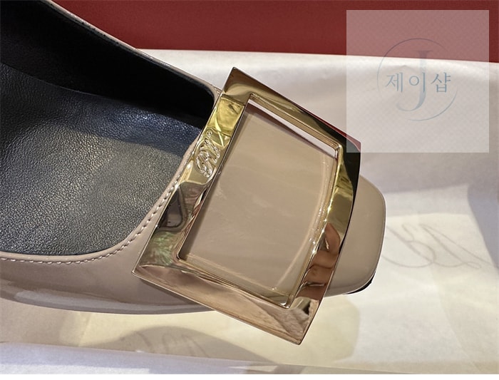 로저 비비에 트럼펫 메탈 버클 펌프스 7cm (TJ공장) - 상세 이미지